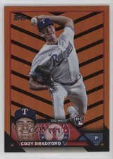 2023 Topps Update Orange & Black Foil Cody Bradford #US53 19b1