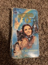 The Wizard of oz 1939 50th Anniversary VHS Tape 1989