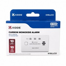 Kidde Carbon Monoxide Alarm with 10 Year Sealed Battery K10LLCO