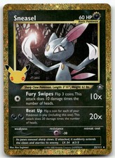 Sneasel #25/111 (Holo) (NM) ME: 30th Celebration Classic Collection 30C Pokemon