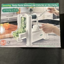 Spiralizer 5 Blade Spiral Vegetable Slicer, Healthy Food, New In Plastic In Box