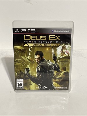 Deus Ex: Human Revolution Director's Cut Sony Playstation 3 PS3 Complete CIB