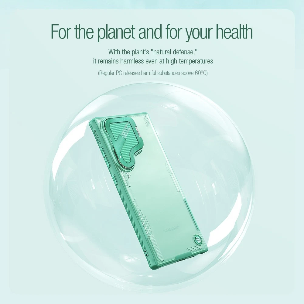 Nillkin Clear Flip Cover Camera Lens Stand Case For Samsung Galaxy S25 S24 Ultra - 第 12/32 张图片