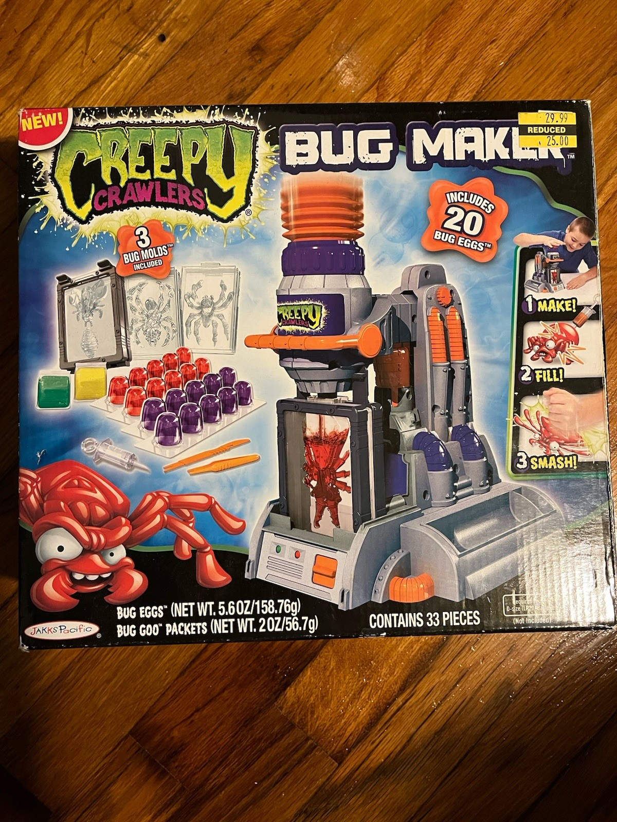 Creepy Crawlers Bug Maker VTG 2011 Toys-r-us Smash Gummy Vintage Toy