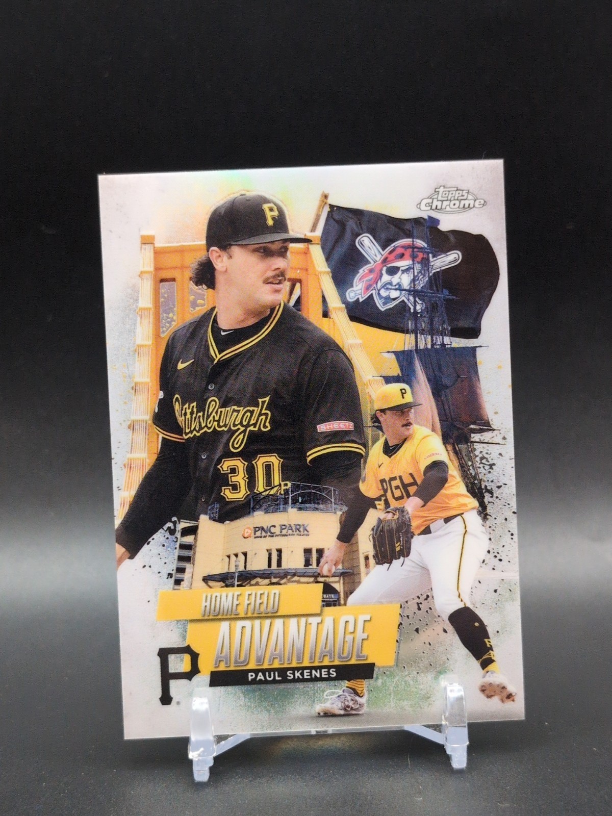 2025 Topps Chrome Paul Skenes Home Field Advantage Case Hit SSP