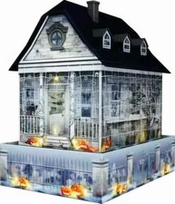 Ravensburger Haunted House Night Edition 3D Puzzle 216 Pc LED Halloween 11548