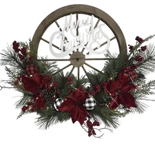 Enchanted Forest® LED Christmas Wheel Wreath