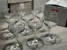 Nachtmann Sektschale / Sektglas Serie Opal 9 Stück Kristallglas
