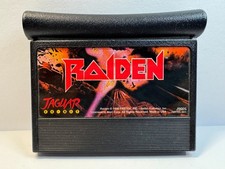 Raiden (Atari Jaguar, 1993) Game Only. Authentic. Tested. image