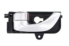 Driver Side Interior Inside Silver Door Handle for Hyundai Sonata Front Left