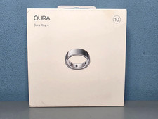 Oura Ring 4 Size 10 Smart Ring Activity Tracker Silver New  Sealed