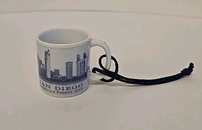 2007 Starbucks Architecture Series San Diego 2 Oz Coffee Mug America's Finest