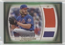 2021 Topps Definitive Collection Jumbo Relic Green 6/15 Noah Syndergaard 0o5t
