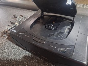 Sega Saturn Console Bundle USA Region Black Controller TESTED WORKING 