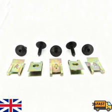 FIT VOLKSWAGEN U Nut & Screw Clip Set for Fender Liner Splash Shield Bumper 