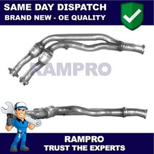Tubo de escape delantero Rampro Euro 2 para Jaguar XJ 1994-1997 3.2 4.0 NBC6711FB