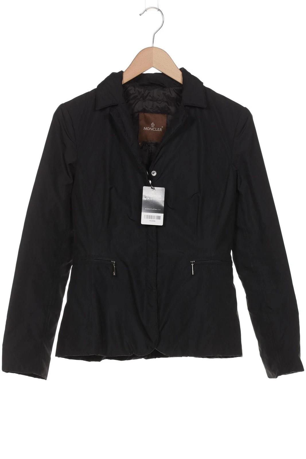 Moncler giacca donna giacca anorak jacket cappotto corto taglia S piumino nero #18s2klb