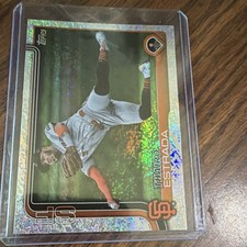 Topps 2025 Series 1 Thairo Estrada #2 Parallel San Francisco Giants Baseball MLB