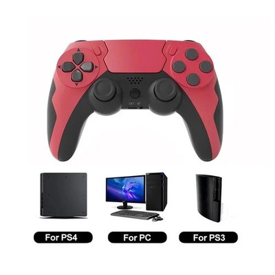 GAMINJA P48 Wireless Controller für PS4 PS3 PC Dual Vibration Gyroskop