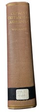 Crescas' Critique of Aristotle Problems Harry Austin Wilson 1st Edition 1929