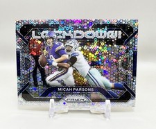 2023 Panini Prizm Football Lockdown #LD-5 (No Huddle Prizm)  MICAH PARSONS