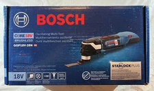 NEW Bosch 18-volt Cordless Brushless Variable 3-Piece Oscillating Multi-Tool