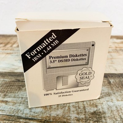 [NEW] 25x IBM Formatted 3.5'' 1.44MB Floppy Disks