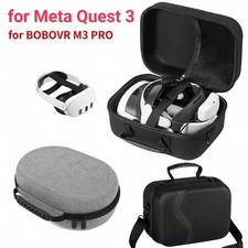 Protective Headset Storage Case Portable Bag with Handle and Strap