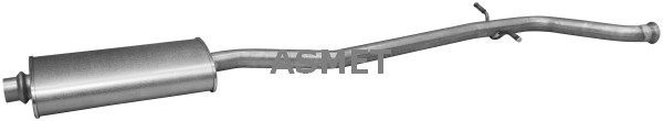Asmet MittelschalldäMpfer SchalldäMpfer FüR Peugeot 406 Break 8E/F 8B-image
