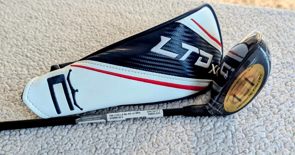 Cobra LTDx LS Peacoat Red 14.5* 3 Fairway Wood LH MEN Tensei X-flex Stiff Cover - Image 3 of 4