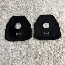 Black Horseback Riding English Stirrup Covers
