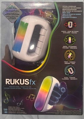 RUKUS fx Handheld Motion Controlled 80 Sound Effects 120 Mixable Music Tracks