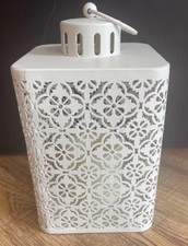 Candle, Essentials  Lace Cut Side Lantern Can...