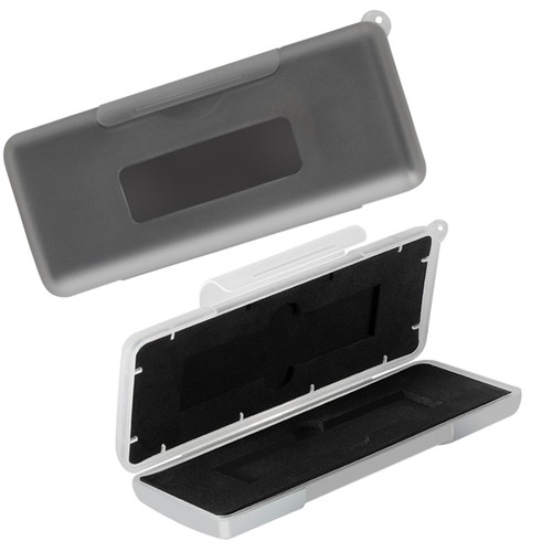 2 Pcs Scatola Di Protezione Del Disco Rigido Custodia Stoccaggio Viaggiare Per - Afbeelding 2 van 12