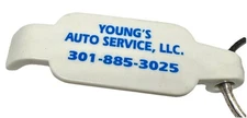 Waldorf Maryland Young Auto Service Car Repair Mechanic Shop Automotive Keychain