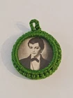 Rare Relic Saint Dominique Savio Ex Garments Medallion Embroidered Hook 20mm -D