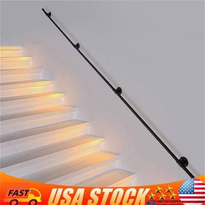 11FT Step Handrail Stair Railing For Step Handrail Outdoor Deck Hand Rail