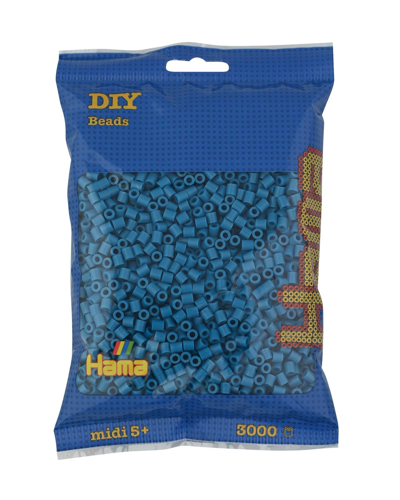 HAMA 3-201-83 Midi Perlen 3000 STK Бензиновый синийPetroleumblau 2390₽