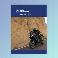 BMW Motorrad S1000 XR Adventure Motorcycle Service Book blank