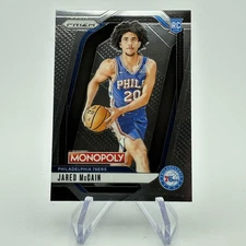 Jared McCain Rookie 2024-25 Panini Prizm Monopoly #3