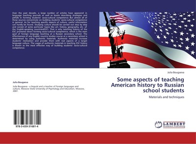 Julia Bougaeva | Some aspects of teaching American history to Russian school...
