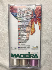 Madeira Rayon Embroidery Sewing Machine Thread - New - 18 Colors - 220 yds each