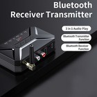 Long Range Bluetooth Transmitter Receiver Stereo Audio Adapter For TV Home Car
