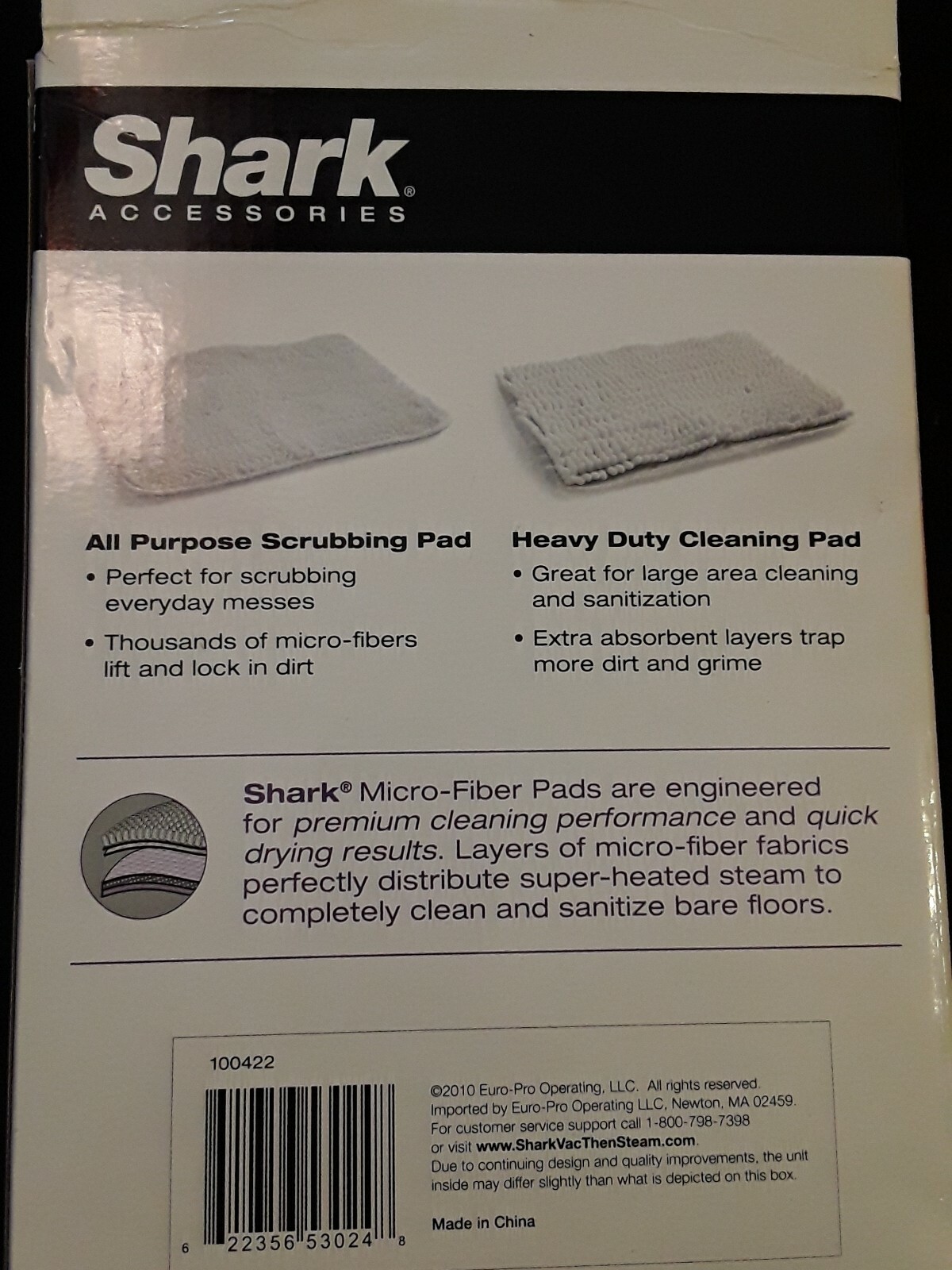 Shark 2 in 1 Vac Then Steam Premium Cleaning Pads BRAND NEW eBay