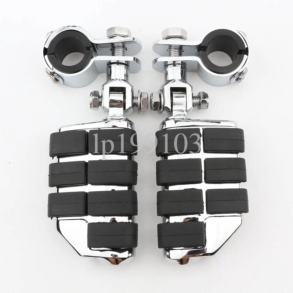 Clavijas de pie de carretera de 1-1/4" para Harley-Davidson Electra Glide Ultra Limited FLHTK Foto 2 de 4