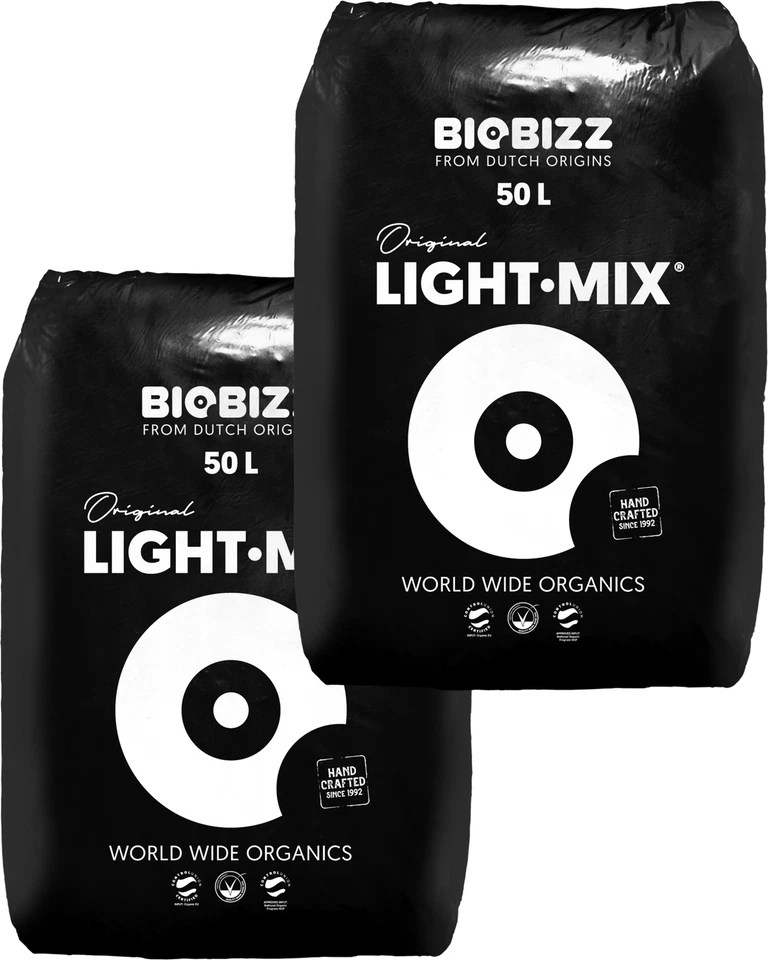Biobizz Lightmix 100L, 2x50L organische Growerde, Biobizz Light Mix für Grower - Bild 3 von 4
