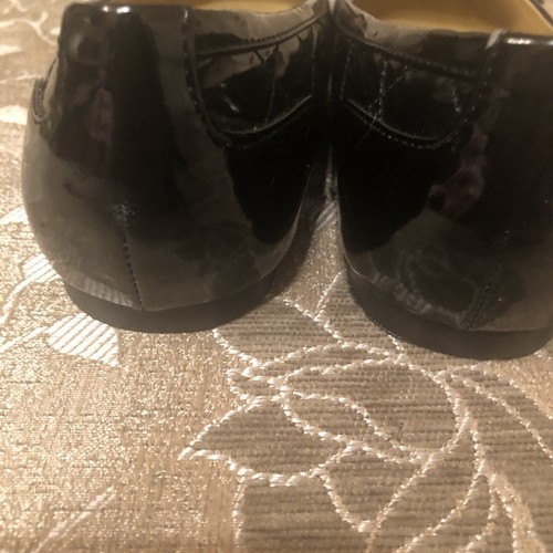 Scarpe da studio donna JL nere fatte a mandorla in pelle lucida taglia 7,5W nuove - Foto 4 di 5