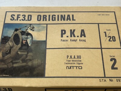 Rare Vintage Nitto S.F.3.D Original PKA Model Kit Panzer Sealed | eBay