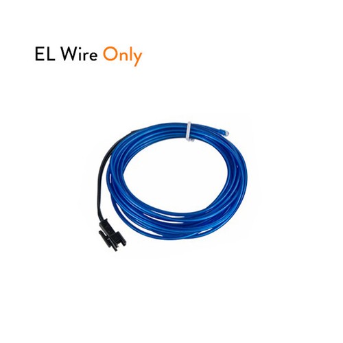1-5M Neon Glow EL Wire Flexible LED Rope Lamp Cable with Adapter Party Car Decor - Picture 13 of 17
