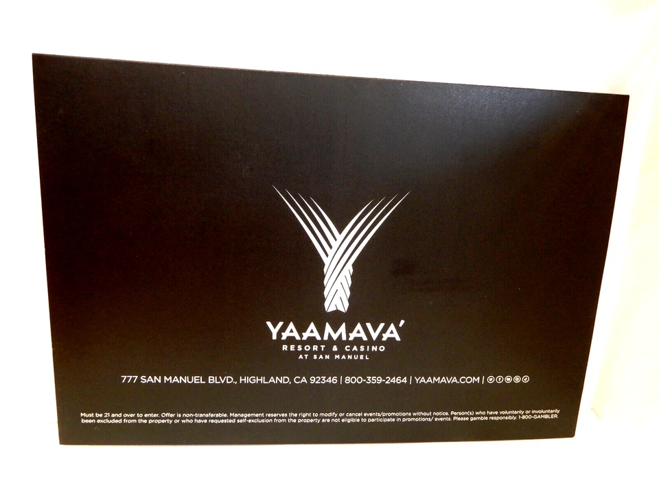 DURAN DURAN CONCERT TICKET Advertisement 11/2/22 YAAMAVA RESORT CASINO Highland - Image 4 of 4